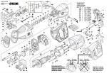 Bosch 3 601 F4E 201 Gsa 1300 Pce Reciprocating Saw 230 V / Eu Spare Parts